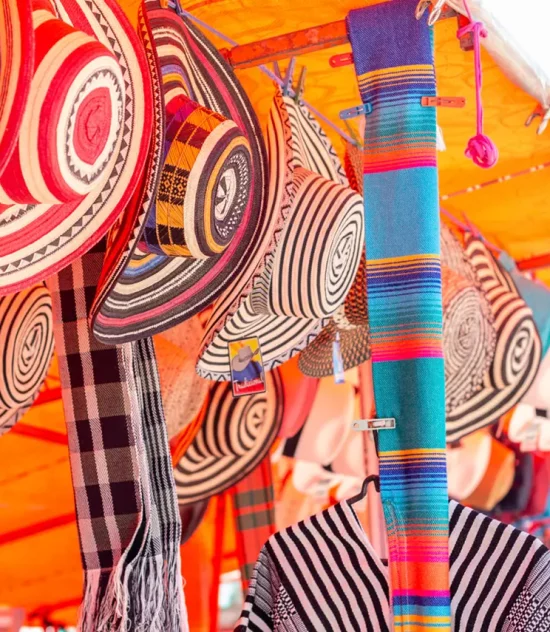 Sombreros típicos de Colombia